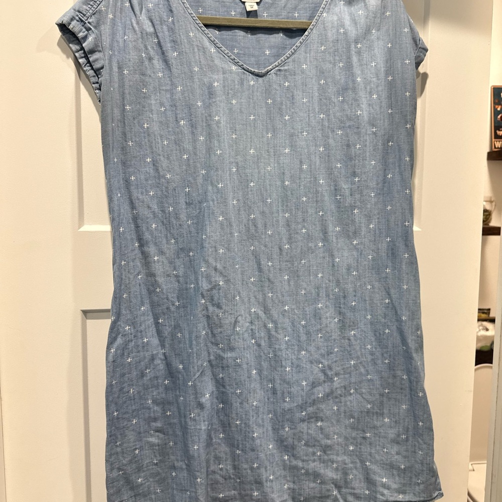 Sonoma Light Blue Mini Dress